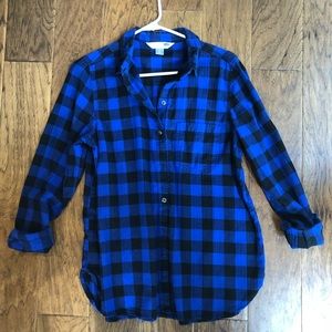 boyfriend fit flannel